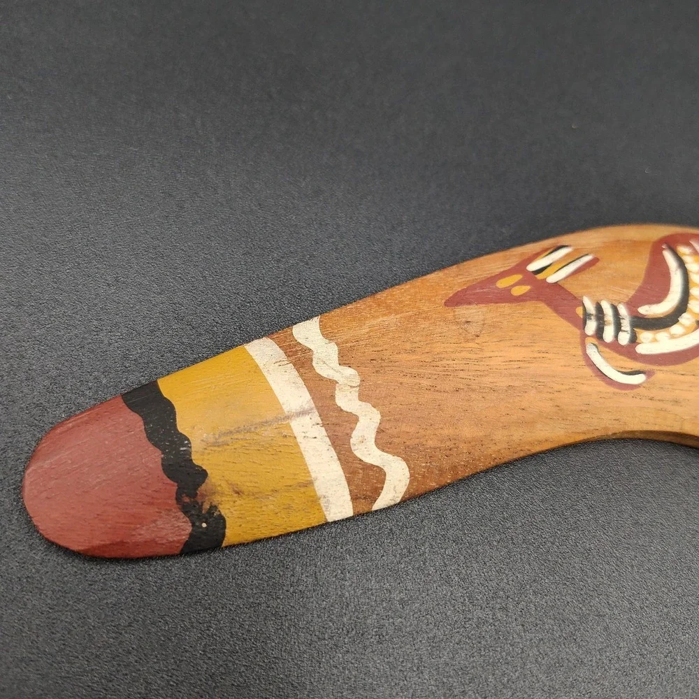 Australia Wooden Boomerang 7&6/8 Inch Small Handmade SEE PIC BB11.1GA737